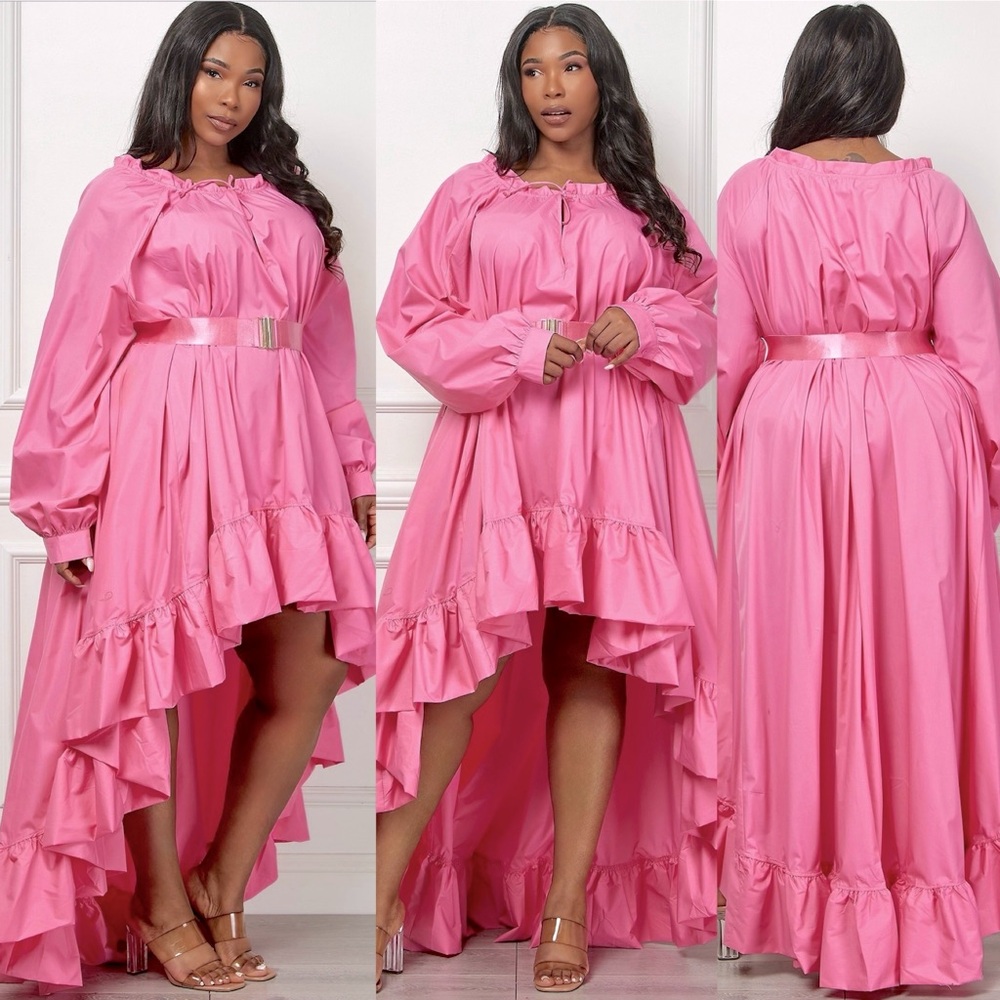 NEW Tier Pink Dress